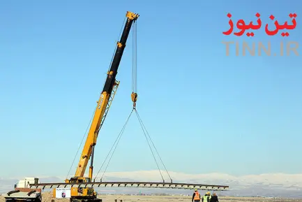 آغاز عملیات ریل گذاری راه آهن اردبیل - میانه
