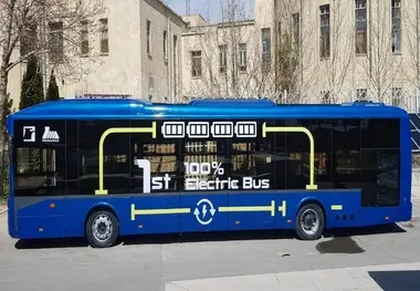 ورود نخستین اتوبوس‌ های برقی تولید داخل به ناوگان اتوبوسرانی تهران