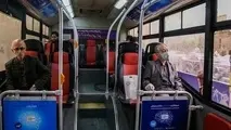 خطر انتقال سریع کرونا از مسافرانِ بدون ماسک در اتوبوس