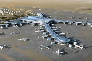 وابستگی ساختاری جریان حمل و نقل هوایی جهان به ژئوگرافی خاورمیانه