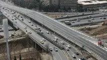  بهره‌ برداری از پل جدید بزرگراه شهید ستاری + فیلم