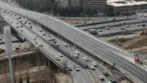  بهره‌ برداری از پل جدید بزرگراه شهید ستاری + فیلم