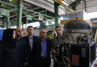 اولین بازدید سرپرست هواپیمایی هما از قسمت مهندسی و تعمیرات