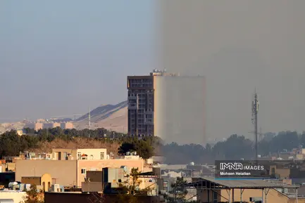 گزارش تصویری آلودگی هوا اصفهان (5)