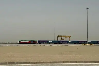 جابه جایی ۱۴۴۶ واگن در مرکز لجستیک آپرین طی 24 ساعت+فیلم