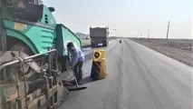 طرح بهسازی راه دسترسی آزادراه به جاده قدیم قم تهران عملیاتی شد