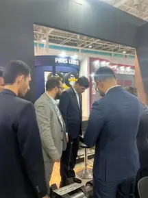 بازدید از غرفه شرکت پویش پژوهان
