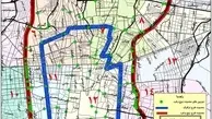 نقشه جدید محدوده طرح ترافیک تهران