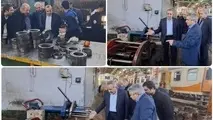 بازدید معاون ناوگان راه آهن از مراکز تعمیراتی خراسان/تأکید بر ایمنی و اجرای دقیق مقررات فنی