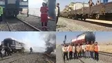 نمایش توان عملیاتی راه آهن فارس در مانور سراسری مدیریت بحران و زلزله