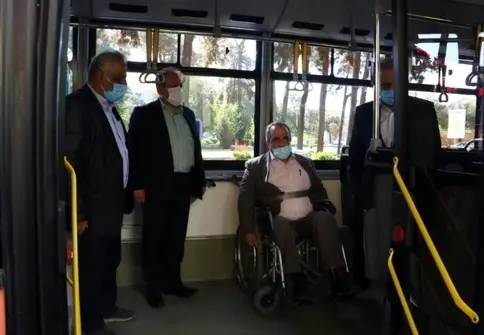 راه اندازی سامانه گویای اعلام ایستگاه های اتوبوس برای نابینایان تا پایان سال