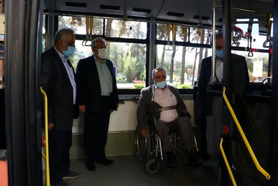 راه‌اندازی اتوبوس ویژه نابینایان و ناشنوایان در یزد