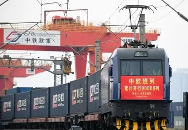 ارزش تجاری خط ریلی چین به اروپا به ۳۸۰ میلیارد دلار رسید