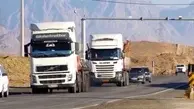تردد کامیون‌ها در محور قصرشیرین ممنوع شد