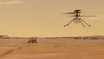 صدای پرواز هلیکوپتر مریخی ناسا منتشر شد