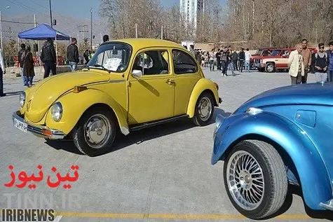 گزارش تصویری نمایشگاه خودروهای کلاسیک در شیراز