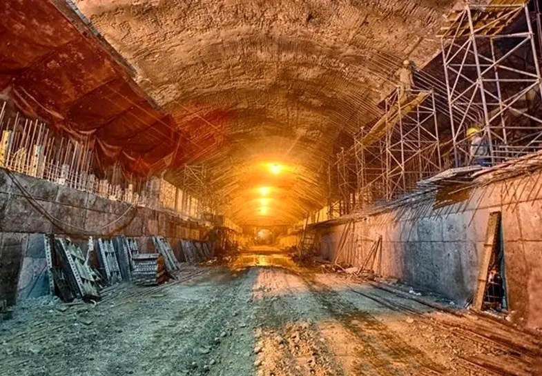 پیشرفت ۸۰ درصدی عملیات زیرسازی متروی بهارستان 