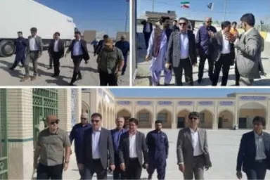 Director-General for Department of Technical and Engineering Affairs Visits Mirjaveh Border Infrastructure 