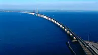  پل معروف «اورسوند» مرز بین دانمارک و سوئد+ عکس