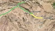 پایان آبان، موعد بهره‌برداری از راه آهن خواف-هرات