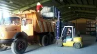 19 دستگاه انواع ماشین آلات سنگین به مناطق زلزله زده کرمانشاه ارسال شد
