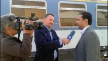 رشد 186 درصدی تناژ بارگیری در راه‌آهن کرمان/ تخلیه 600 هزار تن سنگ آهن از چادرملو به کارخانه کنسانتره زرند