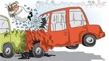 تصادف مرگبار خودروی پراید با پژو 405 در کهنوج کرمان