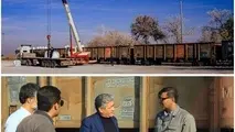 آغاز نخستین بارگیری ۱۵۰ هزار تن سیمان صادراتی در ایستگاه سواریان قم‌