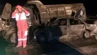 دو نفر در سانحه رانندگی محور خاش به سراوان کشته شدند