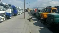 کرونا هزار دستگاه کامیون را پشت مرزهای ترکمنستان با ایران متوقف کرد