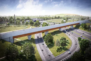 HS2 Celebrates Installation of Final M6 Viaduct