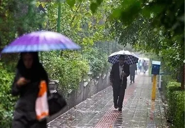 بارش باران و برف در جاده‌های خراسان رضوی