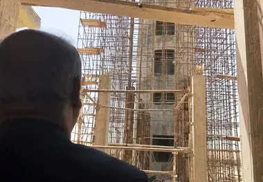 پیشرفت 75 درصدی پروژه ساختمان تکنیکال بلاک و برج مراقبت فرودگاه بین‌المللی قشم

