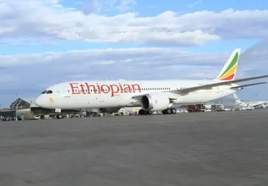 Ethiopian spreads its wings