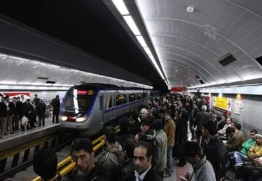 اختلال در حرکت قطارهای مترو تهران و کرج 