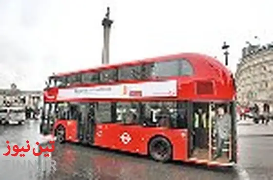 اولین اتوبوس‌های دو طبقه الکتریکی در لندن