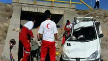 واژگونی سه خودرو در مهریز ۲ کشته و ۶ زخمی بر جا گذاشت