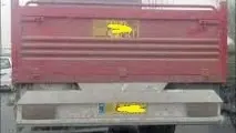 هرج و مرجی به نام نصب پلاک بزرگ در کامیون ها