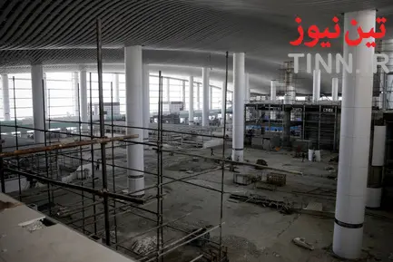 چند نما از ساخت و تکمیل ترمینال سلام فرودگاه امام خمینی(ره)