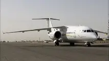 آتش گرفتن موتور هواپیمای اهواز- تهران