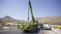 اتوبان اصفهان شیراز با اولین تصادف محک خورد؟

