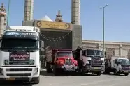 فیلم| حرکت موکب‌ داران اربعینی از زنجان