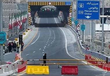 جاده چالوس و آزادراه تهران- شمال مسدود شد