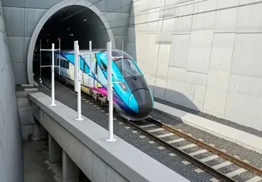 تبدیل تونل های راه آهن به نیروگاه های بادی با عبور قطارها