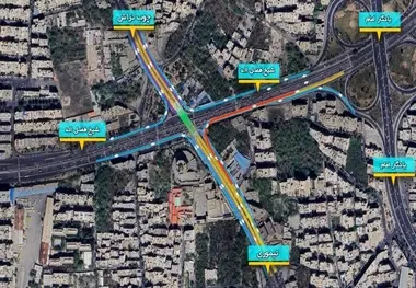 پایان مسیر ناایمن زیرگذر بزرگراه شیخ فضل الله در سال جاری