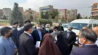معاونان وزیر راه از طرح‌های حاشیه شهر مشهد دیدن کردند
