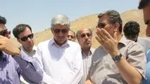 بازدید معاون وزیر راه از آزادراه لامرد-پارسیان و تونل گردنه شهید باقری