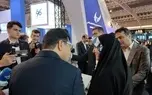 بازدید مشاور اقتصادی رییس جمهور از غرفه صندوق پس انداز کارکنان راه آهن در ششمین نمایشگاه حمل و نقل