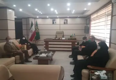 دیدارو گفتگوی رئیس سازمان جهاد کشاورزی استان قزوین با مدیر عامل شرکت مرغک