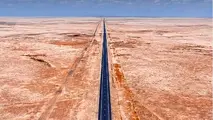 عکس| جاده 240 کیلومتری عربستان سعودی